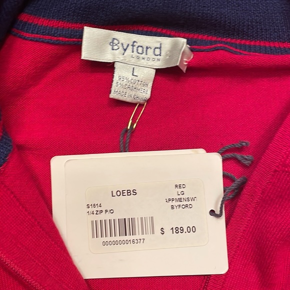 Byford London Sweater size large NWT. - Picture 11 of 16